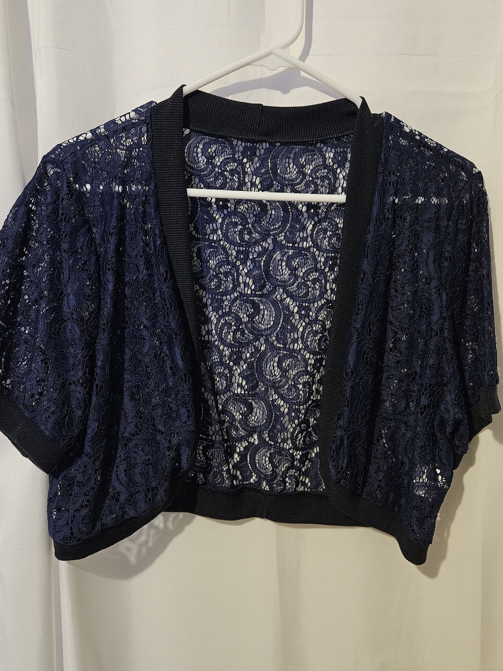 Navy Lace Women’s  Shrug